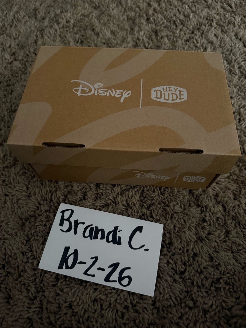 Hey Dude Kids Shoes - Tan Box Included